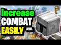 How To Increase Combat Level Fastly And Easily... (Fakepixel Skyblock)