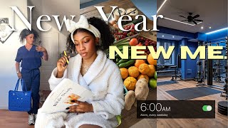 New Year, NEW *6AM* Morning Routine! Daniel Fast, Productive \u0026 Healthy Habits, Becoming HER in 2025