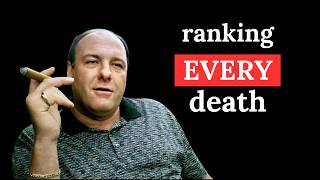 ranking EVERY death in The Sopranos