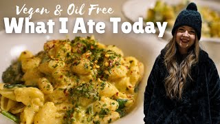 🥣Vegan What I Ate Today | Cozy recipes, WFPB \u0026 Oil-Free!