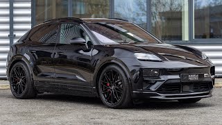 2024 Porsche Macan Turbo Electric - Jet Black Metallic - Walkaround (4K)