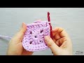 미니 사이즈 굵은실로 금방 뜨는 복주머니 그래니스퀘어백 코바늘 만두그래니백 뜨기 crochet dumpling bag mini ver. 코바늘 가방