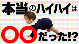 【重要】本当のハイハイは○○だった!?【赤ちゃん/0歳/運動能力】