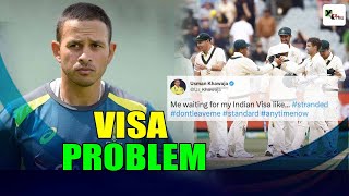 Why did Usman Khawaja not travel with Australian test squad to India? | INDvsAUS