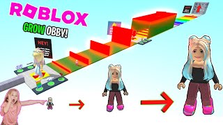 Roblox Grow Obby | Mia Grows into a Giant!