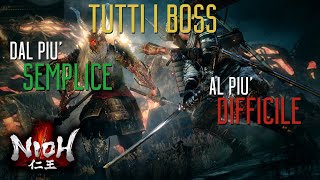 Top Nioh - Tutti i Boss* dal più SEMPLICE al più DIFFICILE