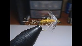 fly tying with hugh!    sulphur  soft  hackle.