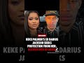 Keke Palmer ‘s ex-boyfriend Darius Jackson, has filed for a restraining order against her