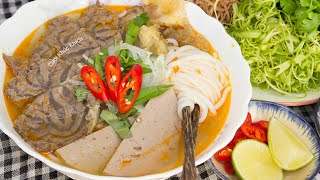 BÚN BÒ HUẾ | CÁCH NẤU BÚN BÒ HUẾ NGON BẰNG GÓI GIA VỊ - CKK