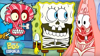 Bob Esponja | Cada vez que Bob Esponja va de adentro hacia afuera 🧠 | Bob Esponja en Español