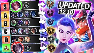 NEW UPDATED Champions TIER LIST for Patch 12.10 - BURST CHAMPS are DEAD? - LoL Guide