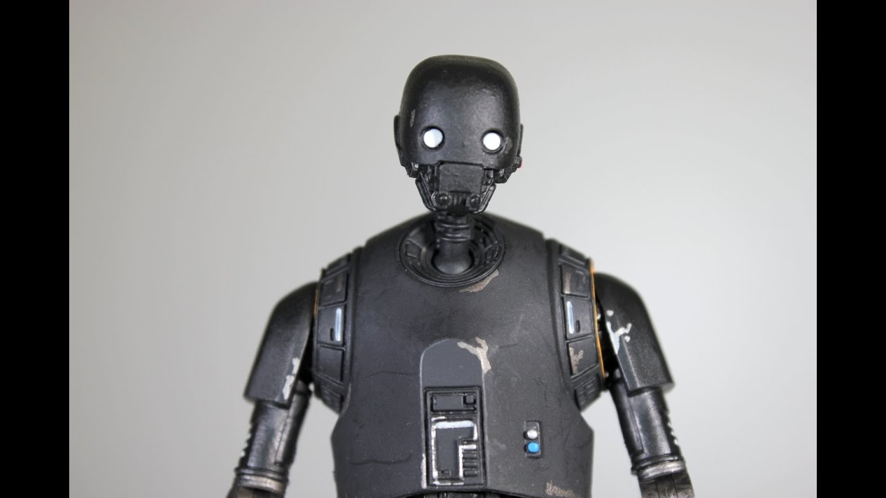 Star Wars K-2SO Black Series Figure Review - YouTube