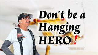 Solo Ceiling Drywall Installation - Safer, Faster, Better