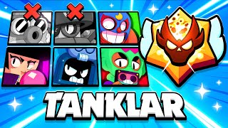 Sadece Tanklarla Aşamalı Oynuyorum! Kaybedersem Karakterim Siliniyor 😱 | Brawl Stars