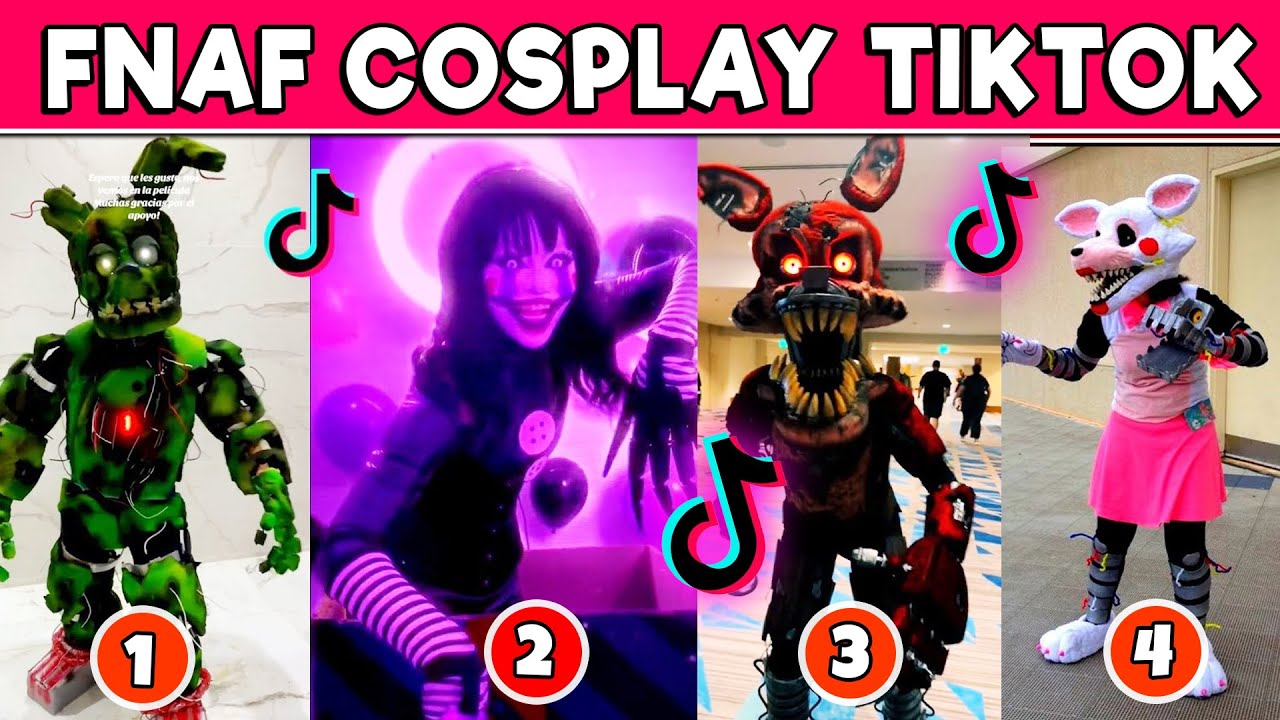 Fnaf Cosplay Tiktok Compilation Youtube