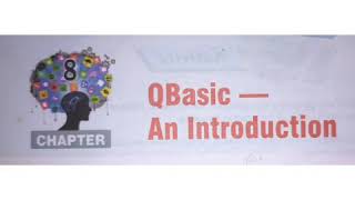 Chapter-8 QBasic-An Introduction