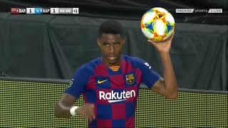 Júnior Firpo vs Napoli (07/08/2019) ICC - Barcelona debut (English Commentary)