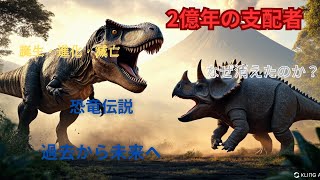 恐竜帝国の興亡！！恐竜誕生からなぜ絶滅したのか？進化の果てに！