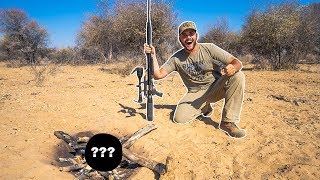 Primitive SURVIVAL CHALLENGE in AFRICA!!! (CATCH CLEAN COOK)