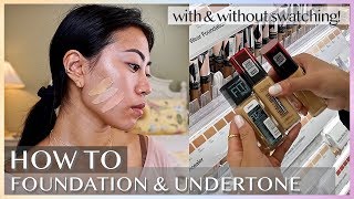 HOW TO FIND YOUR BEST FOUNDATION SHADE | Drugstore matching tips!