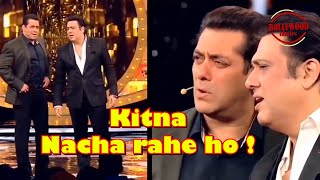 Salman Khan and Govinda nailed it  Kitna Nacha rahe ho !