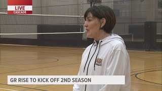 GR Rise head coach says she can feel excitement ‘brewing’ for season to kick off