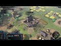 aoe4 gameplay 4v4 playing chinese