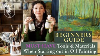Oil Painting Starter Kit: Essential Must-Have Materials & Tools for Beginners