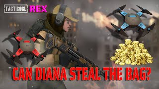 TACTICOOL REX - CAN DRONE DIANA STEAL THE BAG?