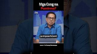 MGA CONG NA PUMIRMA? #VPSara #Politika #BBM