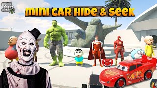 GTA5 : SHINCHAN PLAYING RC CAR HIDE & SEEK WITH AVENGERS