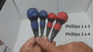 Vessel Ball Grip Screwdrivers