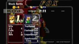 SSBM 091208 - SCOTU (Fox) vs Brainjack (Fox) 1