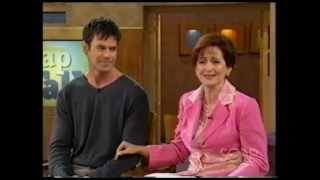 Robin Strasser and Tuc Watkins on Soap Talk, 2005, Part 1
