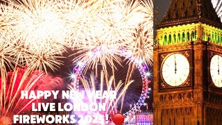 Happy New Year! London Fireworks 2025 | Live Stream 23 February 2025! 🔴