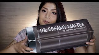 Maybelline Creamy Matte Lipstick Review In Hindi | 35 Shades Swatches | Shreya Jain