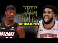 Miami Heat vs New York Knicks Full Game Highlights - October 30, 2024 | 2024-25 NBA Season