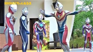 “ウルトラヒーローショー”ウルトラマン達が大暴れ！〖サブチャンネル過去動画〗ウルトラマンオーブショー☆