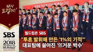 절반 성공에 그친 월드컵…귀국한 태극전사, 남은 숙제는? / SBS / 2018 러시아 월드컵