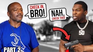 When the rollin’ 60s crips forced the wrong rapper to “Check in” (part 2)