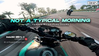 morning ride | Insta360 Ace Pro 2 | Yamaha MT-09 Pure Exhaust Sound