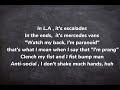 Central Cee L.A Leakers Freestyle Lyrics