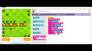 Code.org course 3 stage 14 level 12 "debugging"
