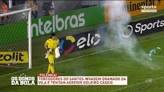 Craque Neto lamenta confusão na Vila Belmiro após Corinthians x Santos e cobra responsáveis
