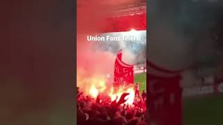 1. FC Union Berlin vs. Ajax Amsterdam Pyro choreo vuur AFC berlijn UEFA Europa League
