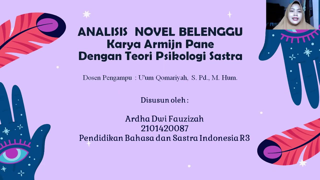 Analisis Novel Belenggu Karya Armijn Pane Dengan Teori Psikologi Sastra ...