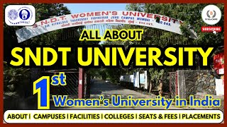 All About SNDT University - 1st Women's University in India - B.Ed for Girls #bedcet