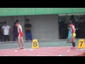 2015 鹿児島県高校総体 男子 200m 決勝 2015年5月31日