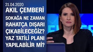 Tedbirlerde gevşeme hangi aşamada olur? Hayat ne zaman normale dönecek? - Akıl Çemberi 21.04.2020