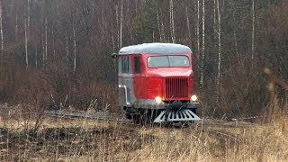 PD1-353 narrow gauge draisine, Tyosovo peat narrow gauge railway